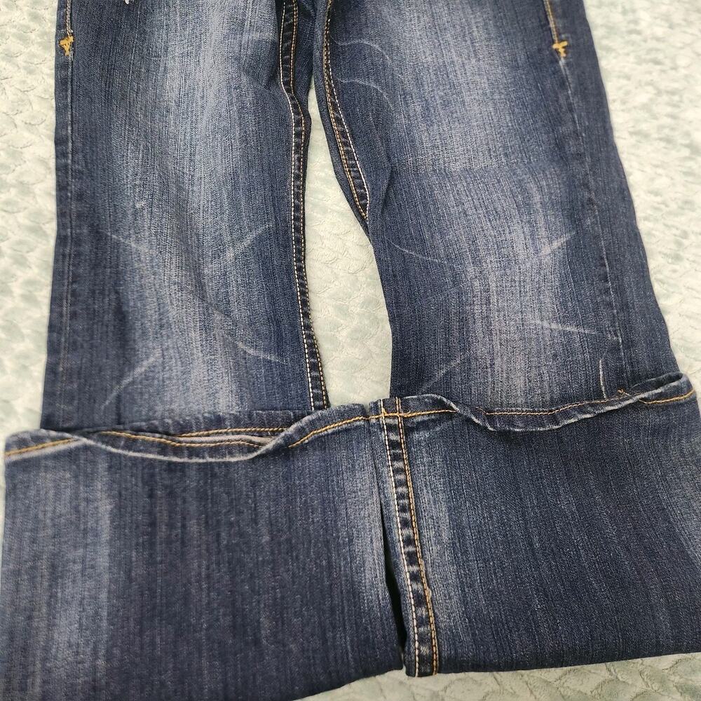 Cowgirl Tuff Women's 32 x 31 Boot Cut Med Wash Stretch Denim Jeans - Picture 14 of 14
